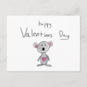 Happy Valentines day briefkaart (Voorkant)