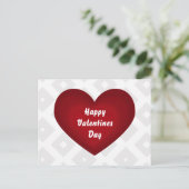 Happy Valentines Day Briefkaart (Staand voorkant)