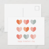 Happy Valentines Day Briefkaart (Voorkant / Achterkant)