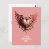 Happy Valentine's Day Briefkaart (Voorkant / Achterkant)