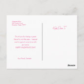 Happy Valentines Day Briefkaart (Achterkant)