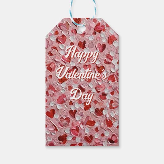 Happy Valentine's Day Cadeaulabel (Voorkant)