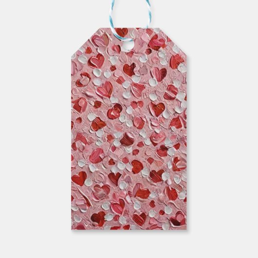 Happy Valentine's Day Cadeaulabel (Achterkant)