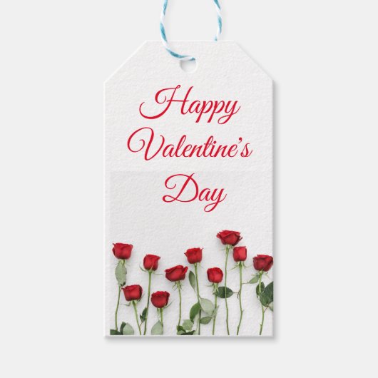 Happy Valentine's Day Cadeaulabel (Voorkant)