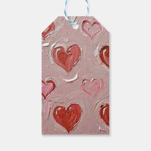 Happy Valentine's Day Cadeaulabel (Achterkant)