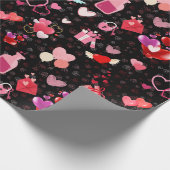 Happy Valentine's Day Cadeaupapier (Hoek)