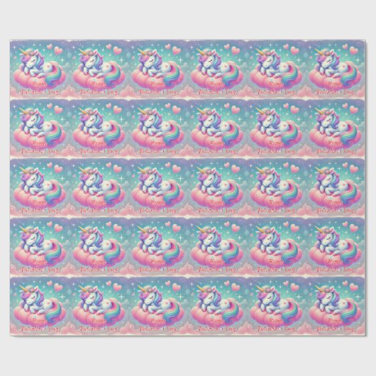 Happy Valentine's Day Cadeaupapier (Vlak)