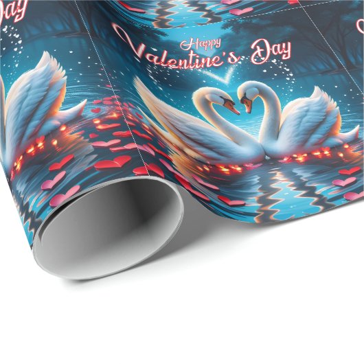 Happy Valentine's Day Cadeaupapier (Rol Hoek)