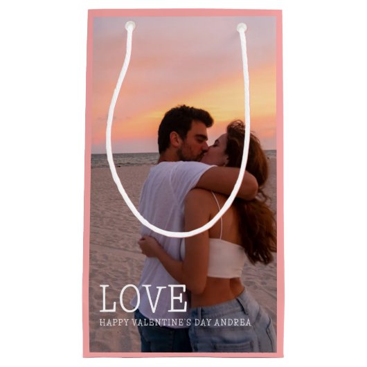 HAPPY VALENTINE'S DAY cadeautas voor haar/hem (Voorkant)