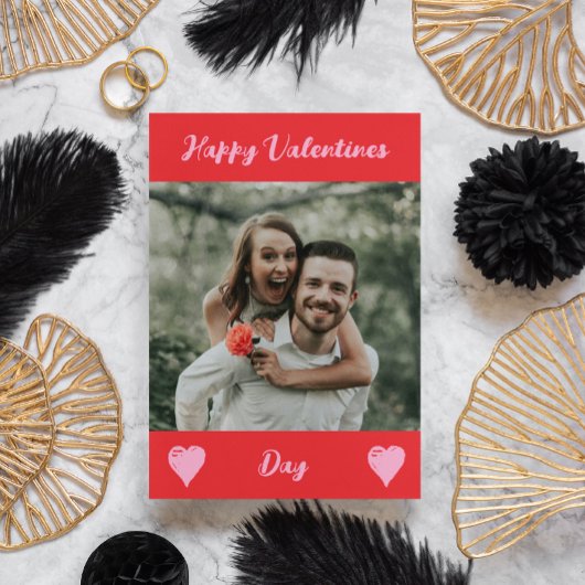 Happy Valentines Day Card Bedankkaart
