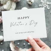 Happy Valentine's Day Card Bedankkaart