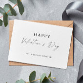 Happy Valentine's Day Card Bedankkaart