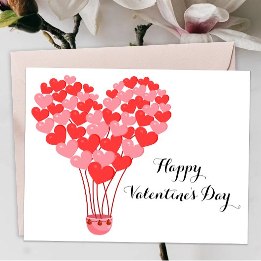 Happy Valentine's Day Card Bedankkaart