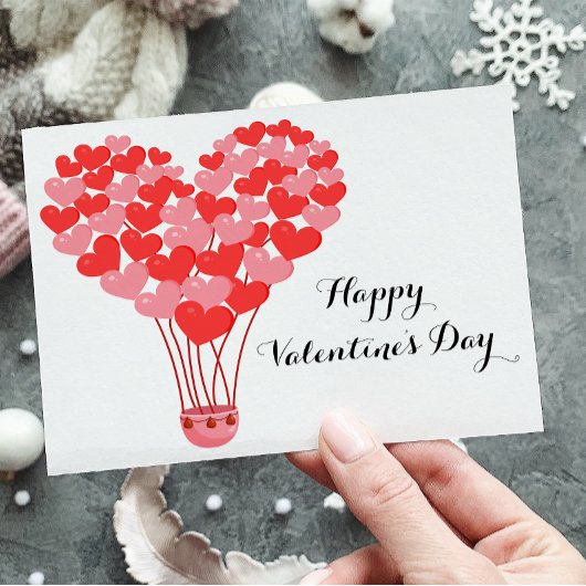 Happy Valentine's Day Card Bedankkaart