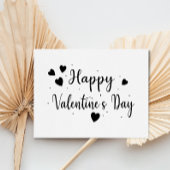 Happy Valentine's Day Card Bedankkaart