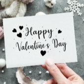 Happy Valentine's Day Card Bedankkaart