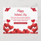 Happy Valentine's Day Card Briefkaart (Voorkant)