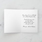 Happy Valentine's Day Card Feestdagen Kaart (Binnen)