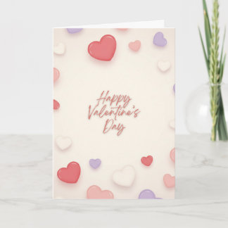Happy Valentine's Day Card Feestdagen Kaart