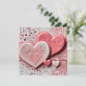 Happy Valentine's Day Card Feestdagenkaart (Staand voorkant)