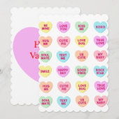 Happy Valentines Day Card Feestdagenkaart (Voorkant / Achterkant)