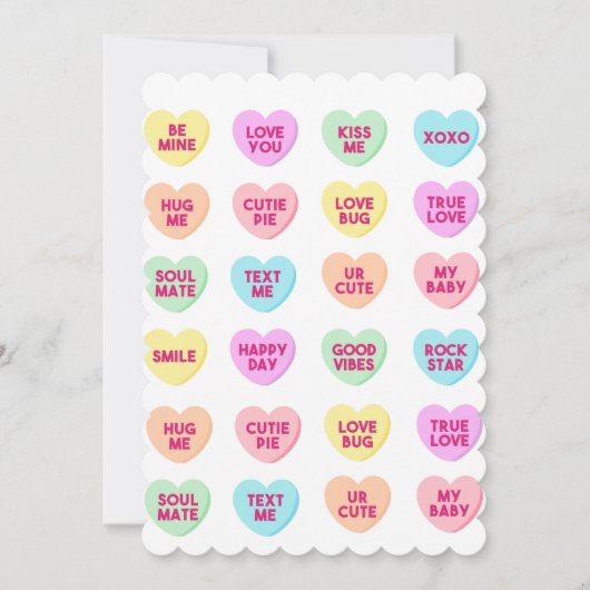 Happy Valentines Day Card Feestdagenkaart (Voorkant)