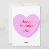 Happy Valentines Day Card Feestdagenkaart (Achterkant)