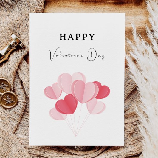 Happy Valentine's Day Card Feestdagenkaart