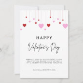 Happy Valentine's Day Card Feestdagenkaart (Voorkant)