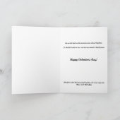 Happy Valentine's Day Card Kaart (Binnen)