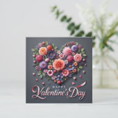 Happy Valentines Day Cards Feestdagenkaart (Staand voorkant)