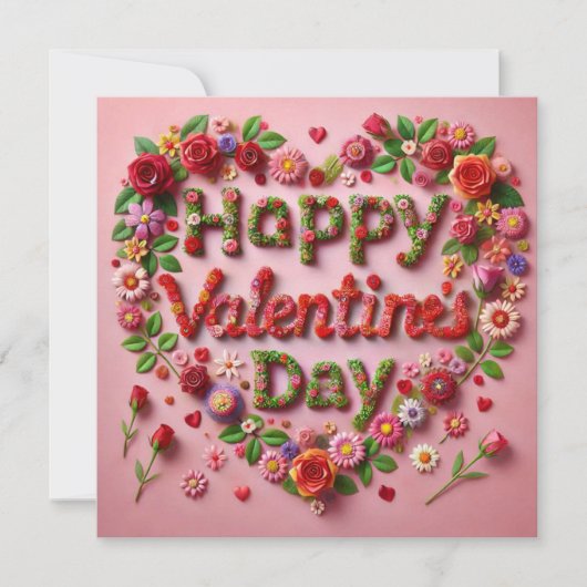 Happy Valentines Day Cards  Feestdagenkaart (Voorkant)