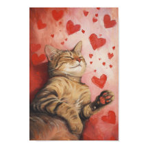 Happy Valentines Day Cat