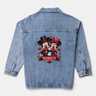 Happy Valentine's Day - Celebrate Love, Joy, 2025 Denim Jacket