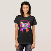 Happy Valentine's Day Coquette Disco Ball Heart Gi T-shirt (Voorkant volledig)
