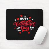 Happy Valentine's Day Couples Date Valentine Love Muismat (Met muis)