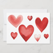 Happy Valentine's Day Custom Photograph Modern Feestdagenkaart (Achterkant)