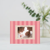 Happy Valentine's Day Custom Photograph Modern Feestdagenkaart (Staand voorkant)