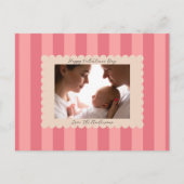 Happy Valentine's Day Custom Photograph Modern Feestdagenkaart (Voorkant)