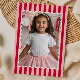 Happy Valentine's Day Custom Photograph Modern Feestdagenkaart