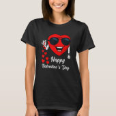Happy Valentines Day Cute Heart Bae Funny Salting T-shirt (Voorkant)