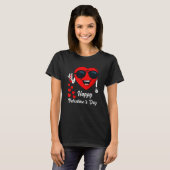 Happy Valentines Day Cute Heart Bae Funny Salting T-shirt (Voorkant volledig)