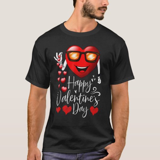 Happy Valentines Day Cute Heart Bae Funny Salting T-shirt (Voorkant)