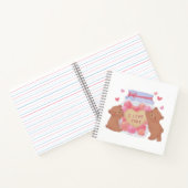 Happy Valentine's Day Cute Teddy Bears Notitieboek (Binnen)