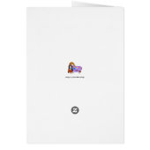 Happy Valentine's Day Dachshund Doggie Card (Achterkant)