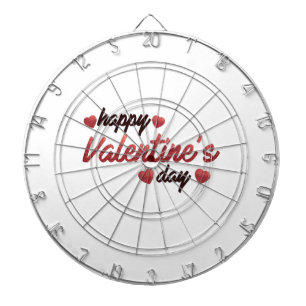 Happy Valentine's Day Dartbord