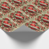 Happy Valentine's Day decorative illustration Cadeaupapier (Hoek)