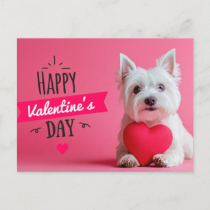 Happy Valentine's Day Dog briefkaart