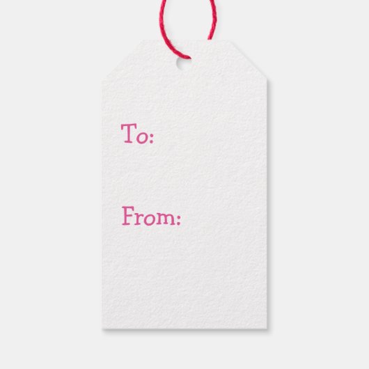 Happy Valentine's Day Doodles Cadeaulabel (Achterkant)