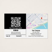 Happy Valentine's Day Een Roos Gift Voucher Kaart (Achterkant)